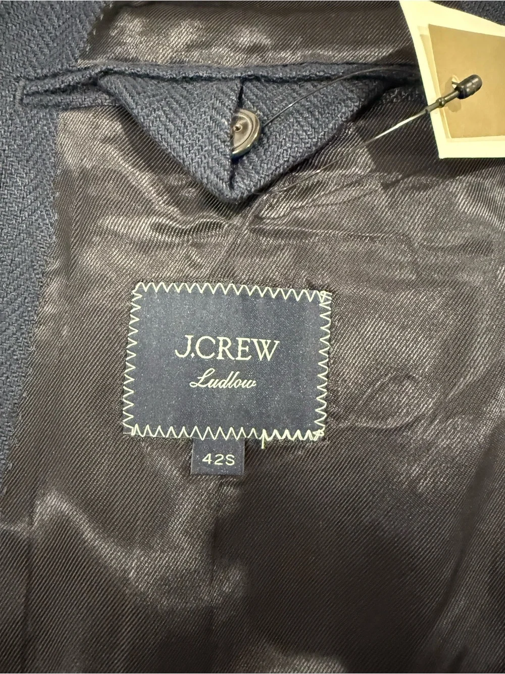 J.Crew Ludlow Slim fit blazer in Linen Twill Herringbone